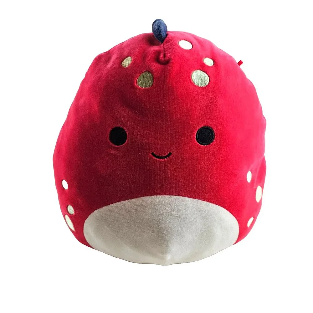 Squishmallows Red 11 Inch Dolan The Red Dinosaur Plush Animal Toy KellyToy